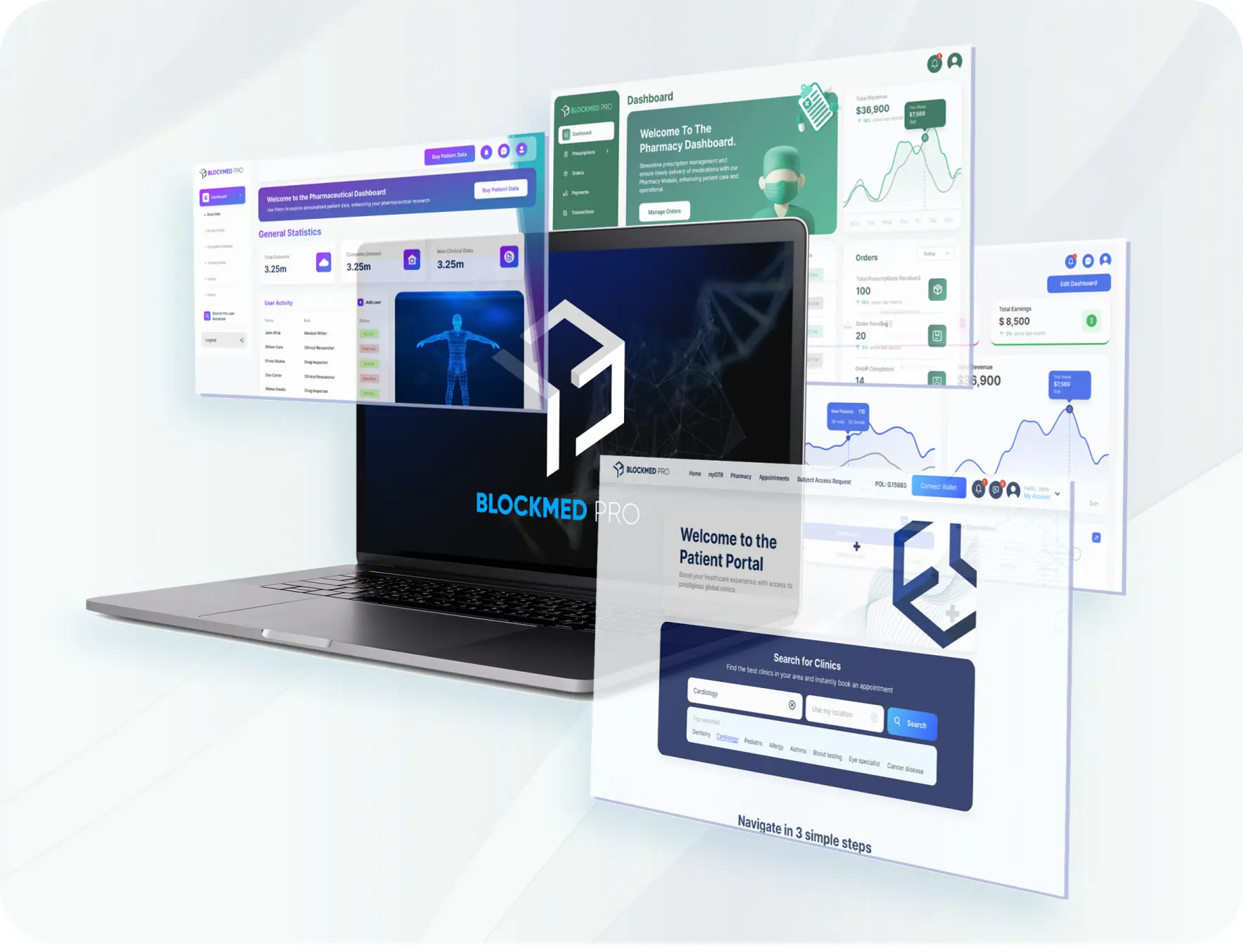 Secure electronic health records